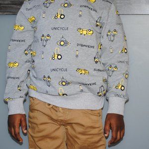 Gray Submarine Sweater